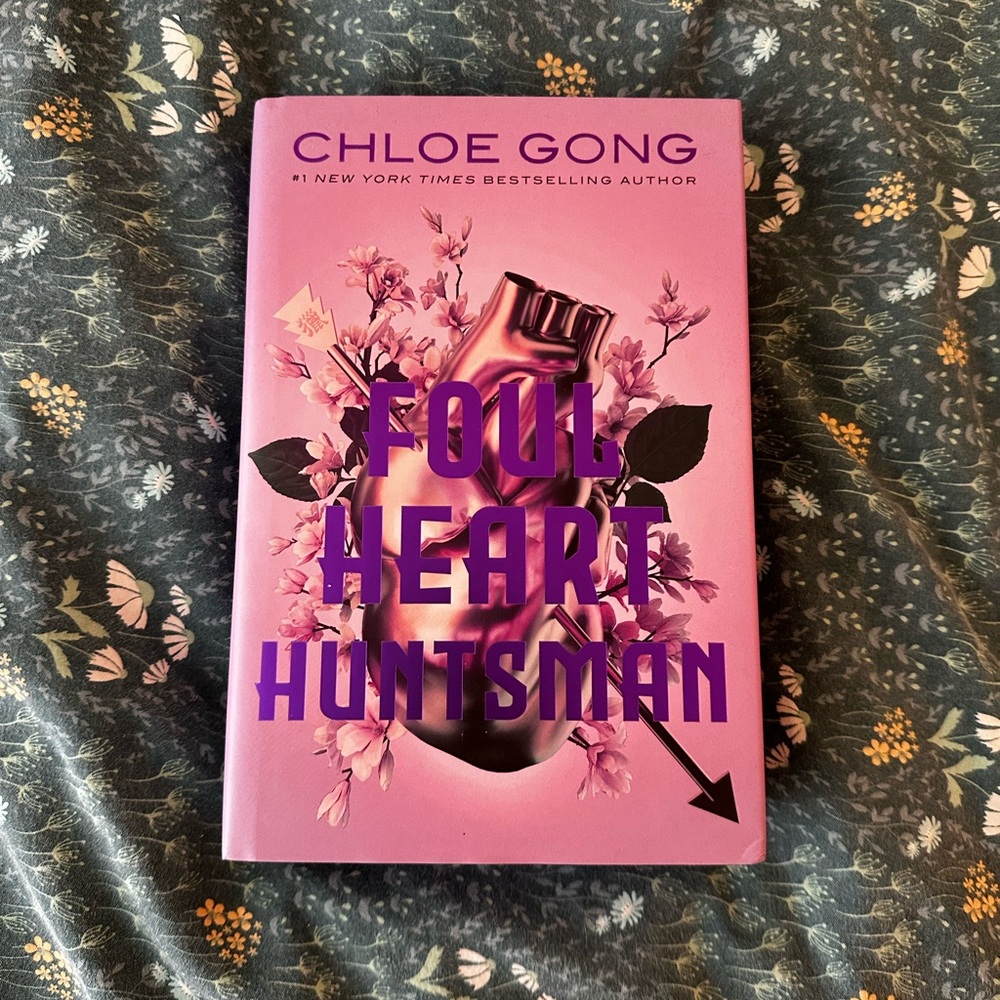 Fairyloot edition of Foul Heart Huntsman by Chloe Gong